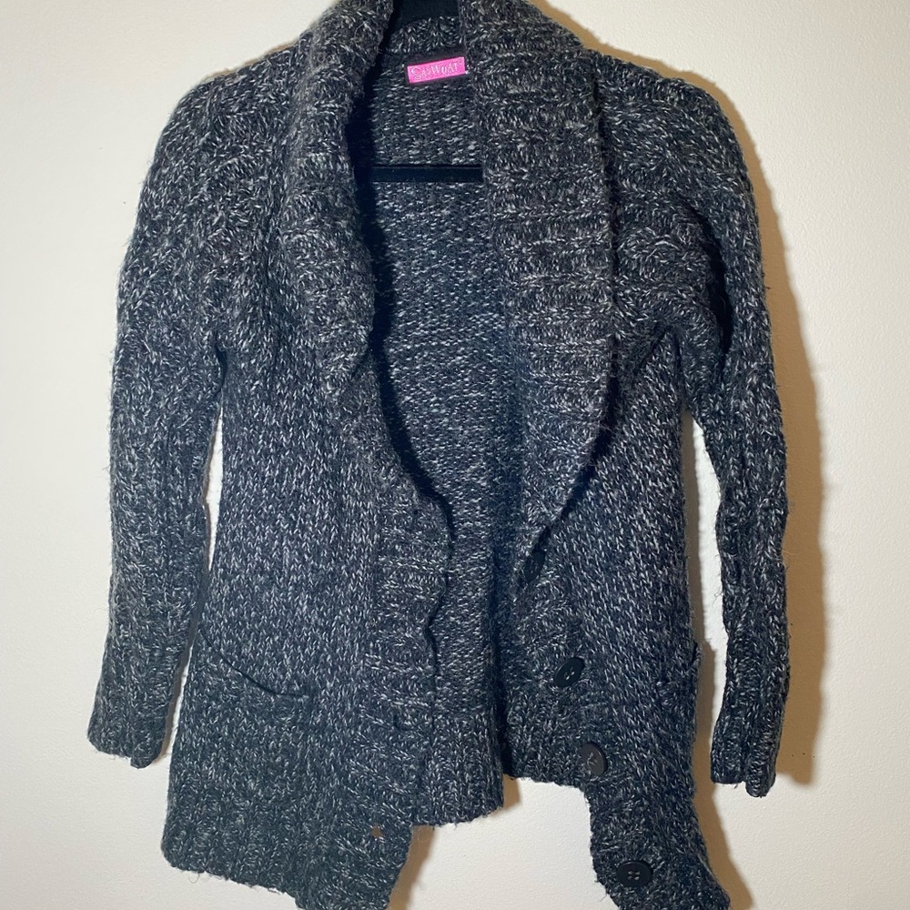 Black & white cardigan